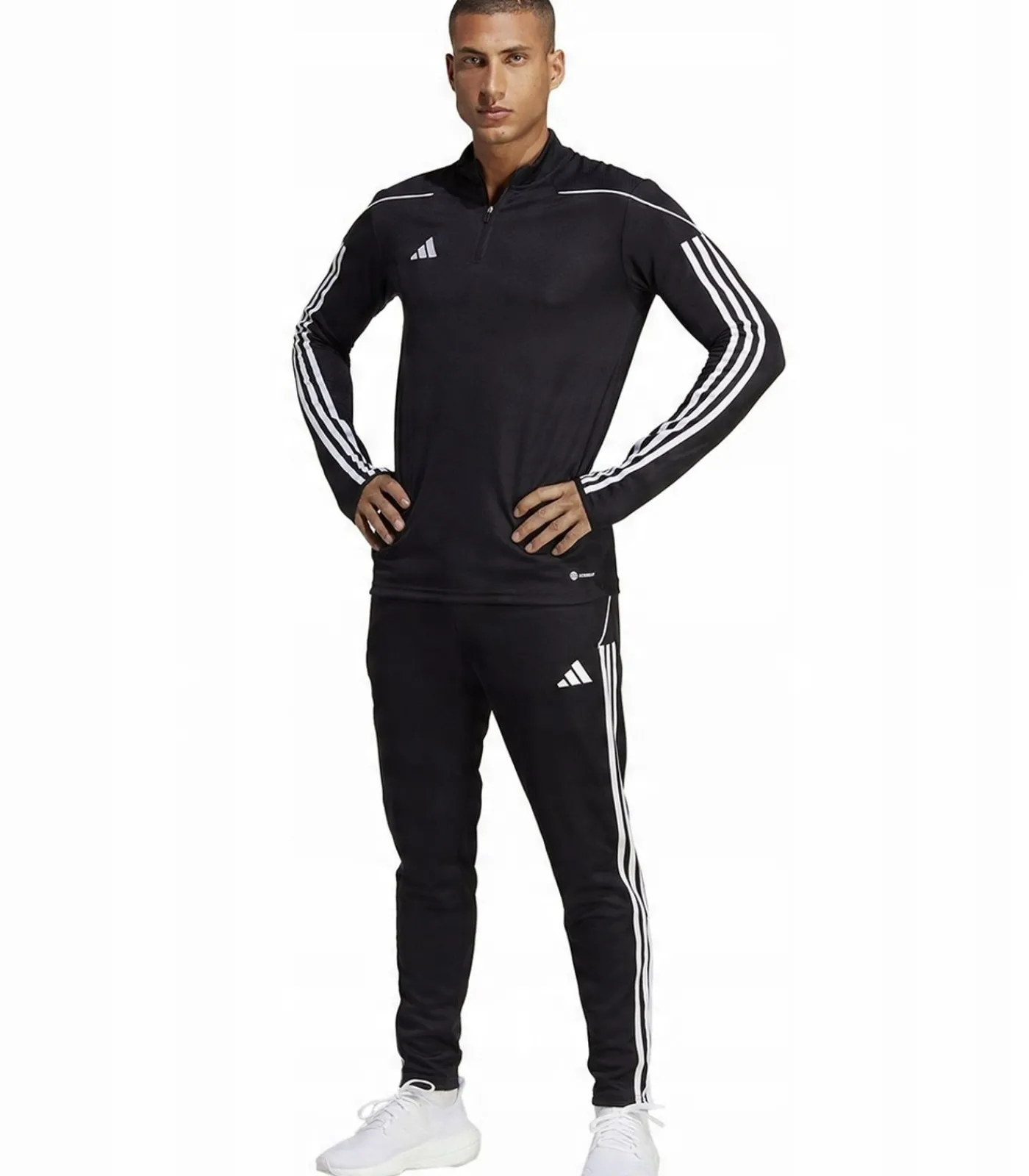 Clearance TIRO 23 LEAGUE - Joggingbroek - Zwart Kinderen Shorts & Broeken