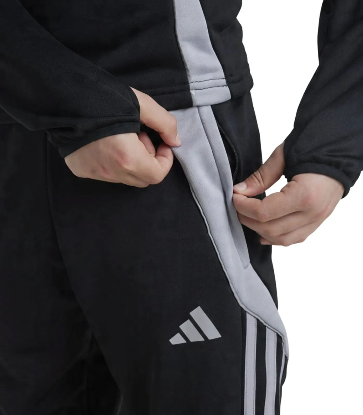 Kinderen Adidas TIRO 24 WINTERIZED - Joggingbroek - Zwart