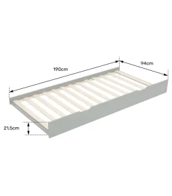 Outlet Tiroir-lit bleu foncé Kinderen Kinderen Home