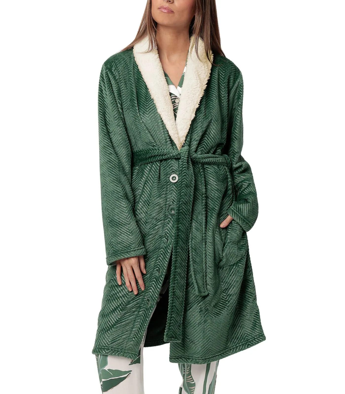 Outlet Toga Luxury Leaves DAMES Badjassen