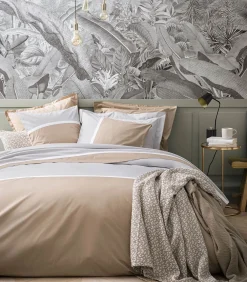 ESSIX Toi et moi clair d'aurore - Laken van perkal katoen 270 x 300 cm