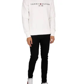 Online Sweater Logo Wit Heren Truien & Cardigans