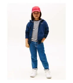 Discount Tonal Flag Emb Zip Hoodie Kinderen Truien & Vesten