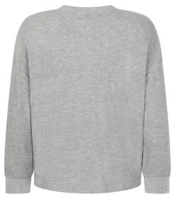 DAMES Hunkemöller Top van wafelstof Henley