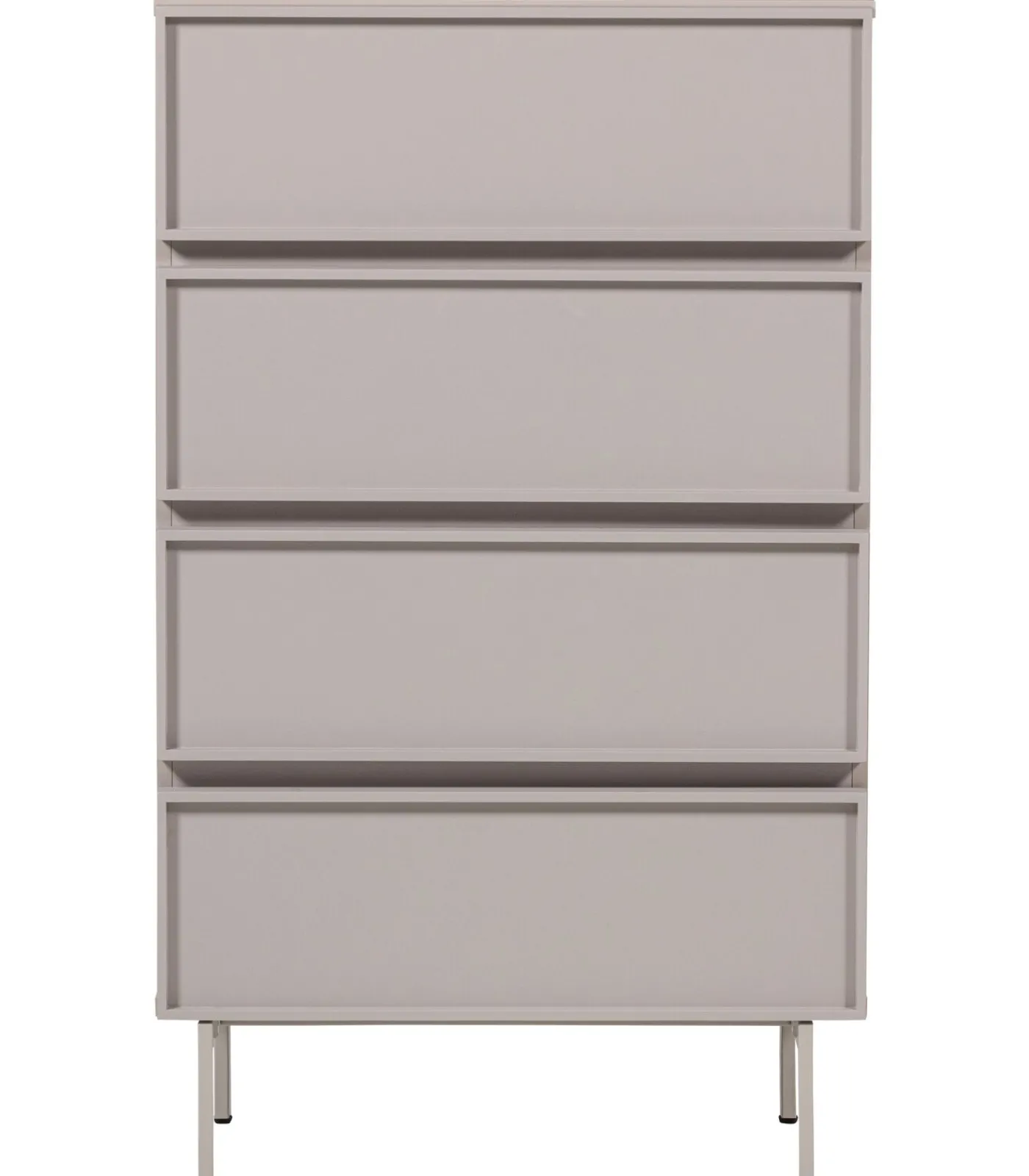 WOOOD Tours Ladekast 4 Lades - Melamine/ MDF - Zand - 102x70x42