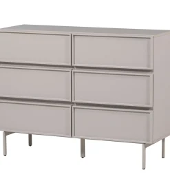 Sale Tours Ladekast 6 Lades - Melamine/ MDF - Zand - 80x120x42 Meubels