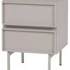 WOOOD Tours Ladekast/ Nachtkastje 2 Lades Melamine/ MDF - Zand