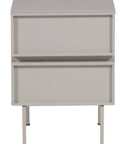 WOOOD Tours Ladekast/ Nachtkastje 2 Lades Melamine/ MDF - Zand