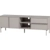 WOOOD Tours Tv Meubel 180 cm - Melamine/ MDF - Zand - 51x180x42