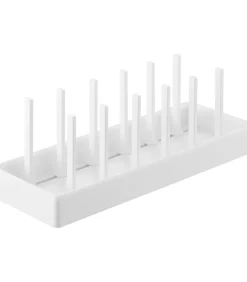 YAMAZAKI Tower Deksel & pannenhouder verstelbaar - Wit