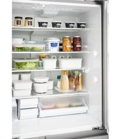 Hot Tower Opbergbakje draaibaar met compartimenten smal - Wit Organiseren