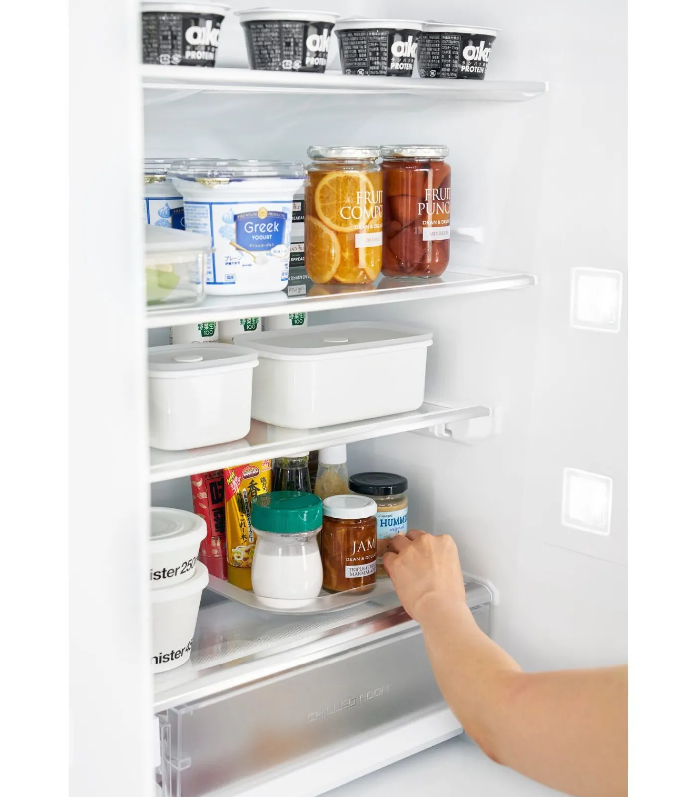 Tower Opbergbakje draaibaar smal - Wit Organiseren