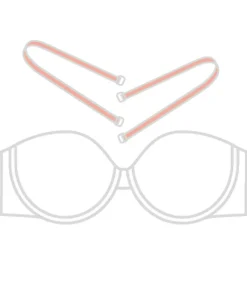 DAMES SELMARK Transparante bandjes