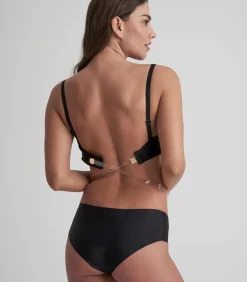 DAMES Bye Bra Transparante Lage Rugbanden