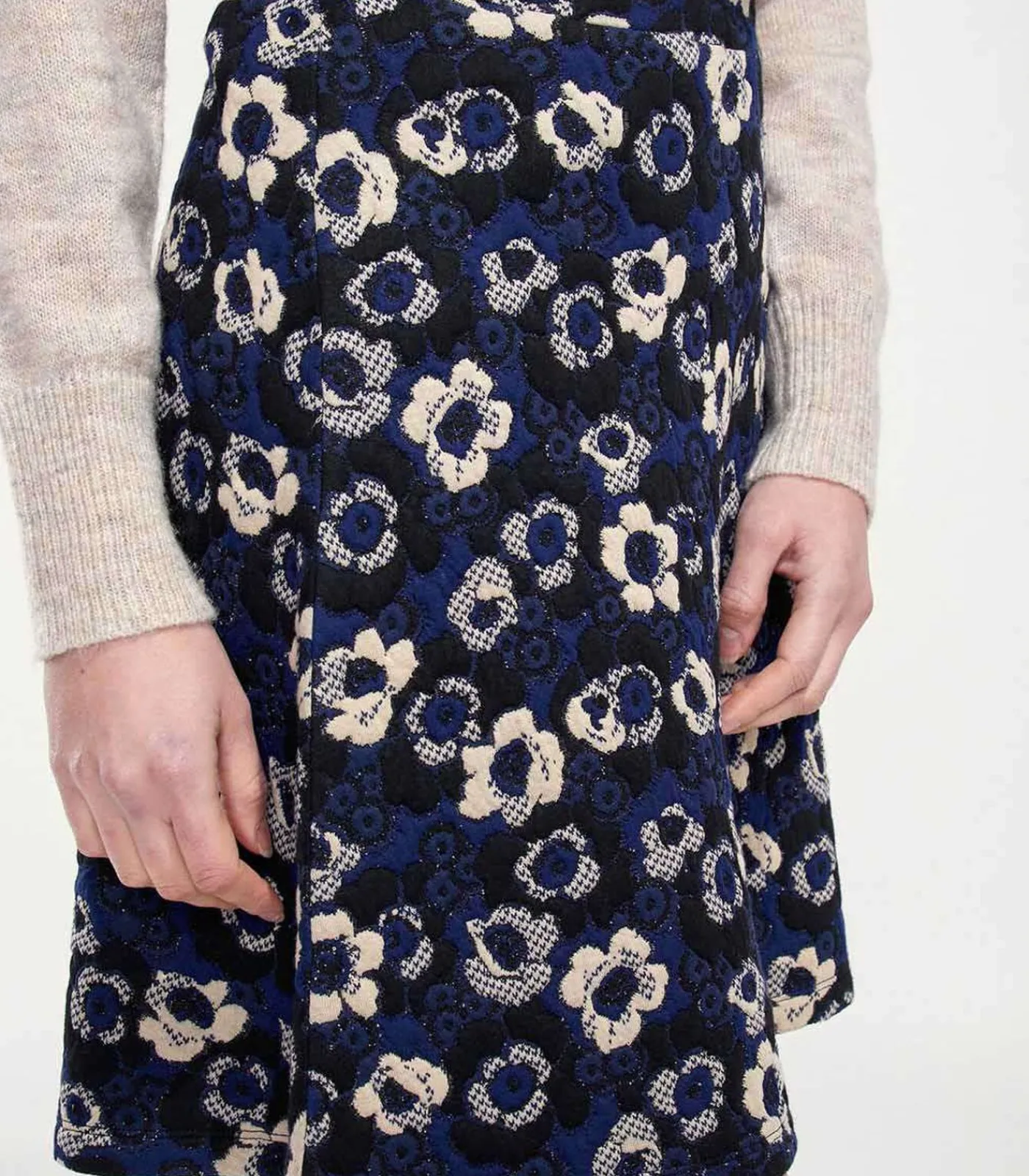 DAMES La Fiancée Trapeze rok SANIWA