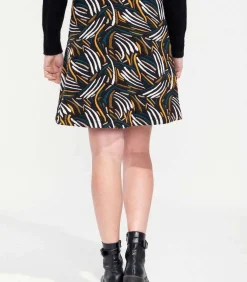 DAMES La Fiancée Trapeze rok SANIWA