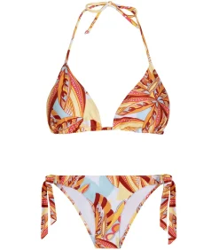 Triangle Bikini Palm - Caribbean Sunrise DAMES Badmode