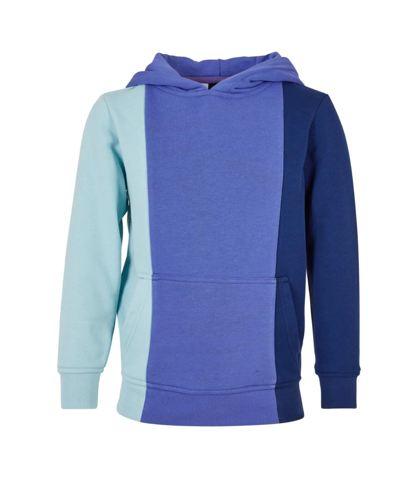 Kinderen Urban Classics TRIPLE - Trui met kap - Petrol Blauw