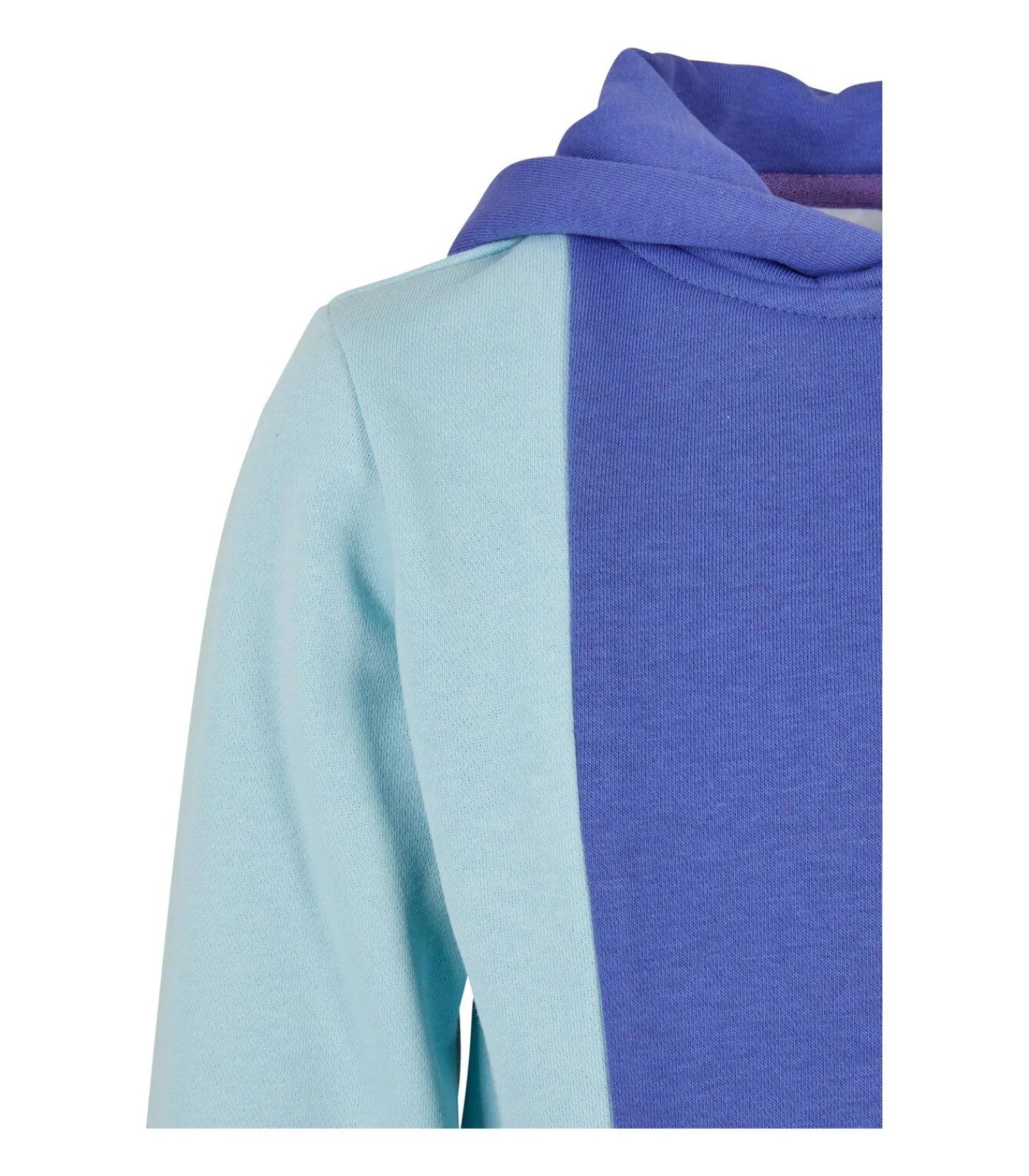 Kinderen Urban Classics TRIPLE - Trui met kap - Petrol Blauw