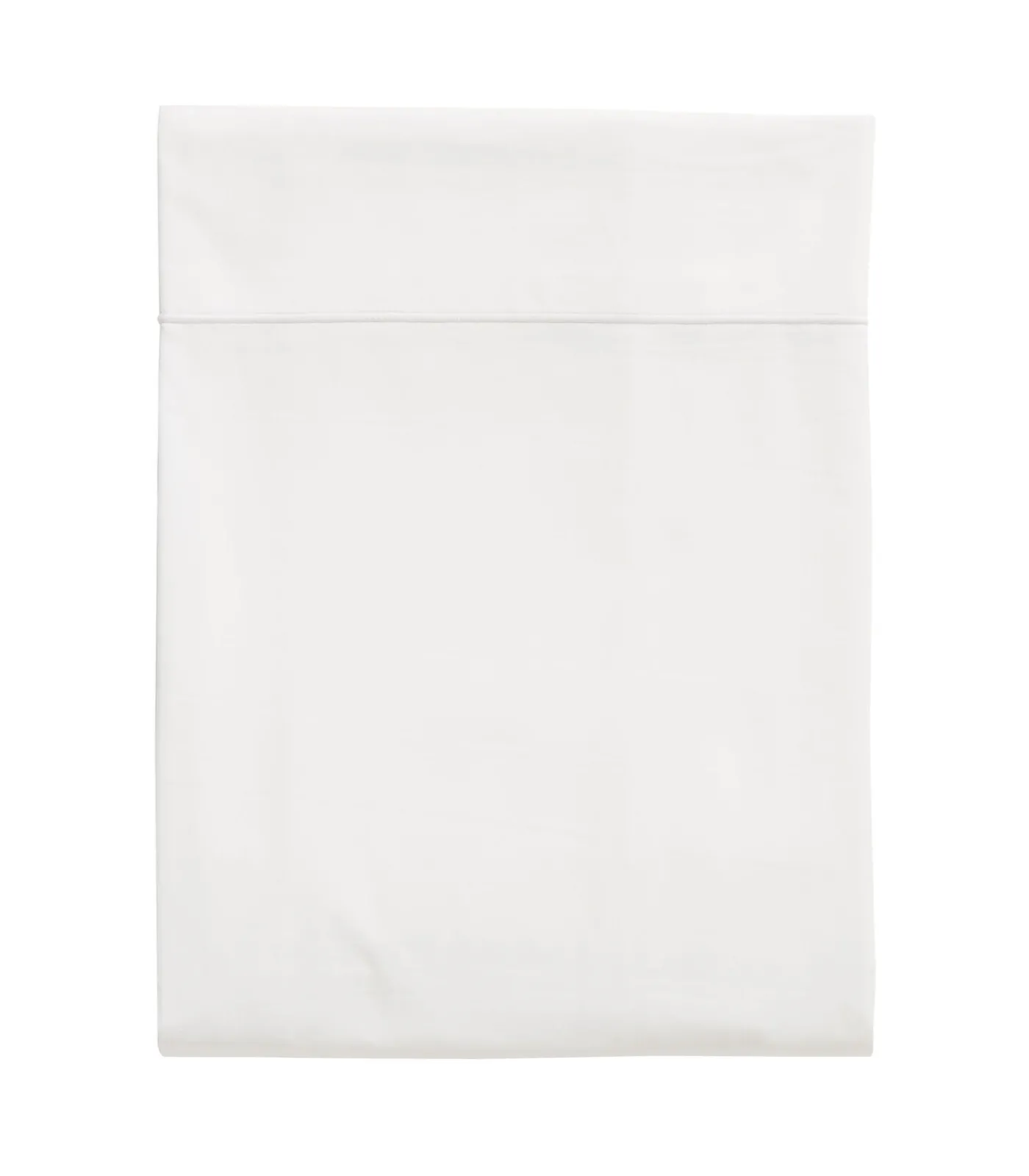 New Triumph Line - Effen hoeslaken van katoen satijn Made in France Lakens