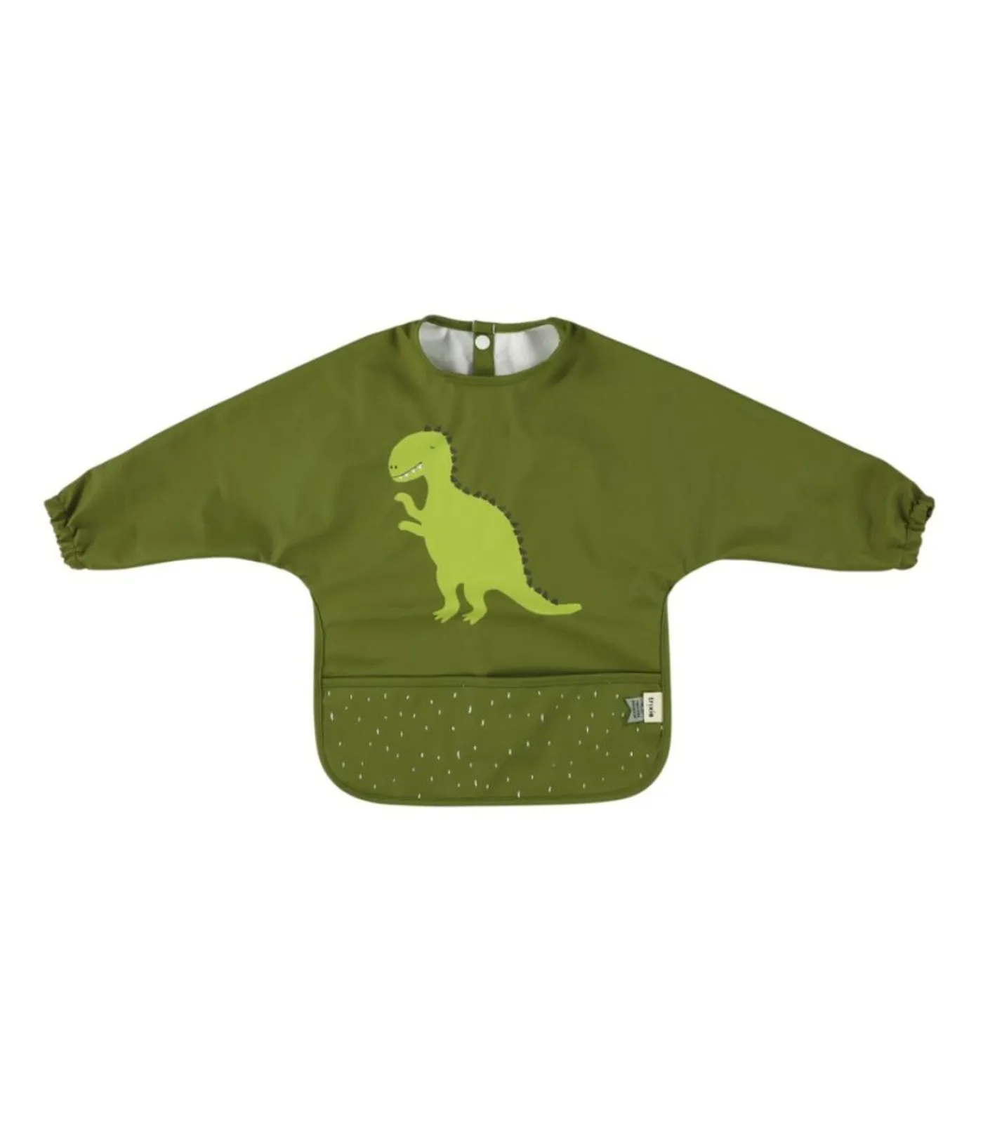 Sale Waterdicht slabbetje lange mouw - Mr. Dino Kinderen Babyuitzet