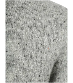 Discount Trui Donnegal Tweed Eco Wool Grijs Heren Truien & Cardigans