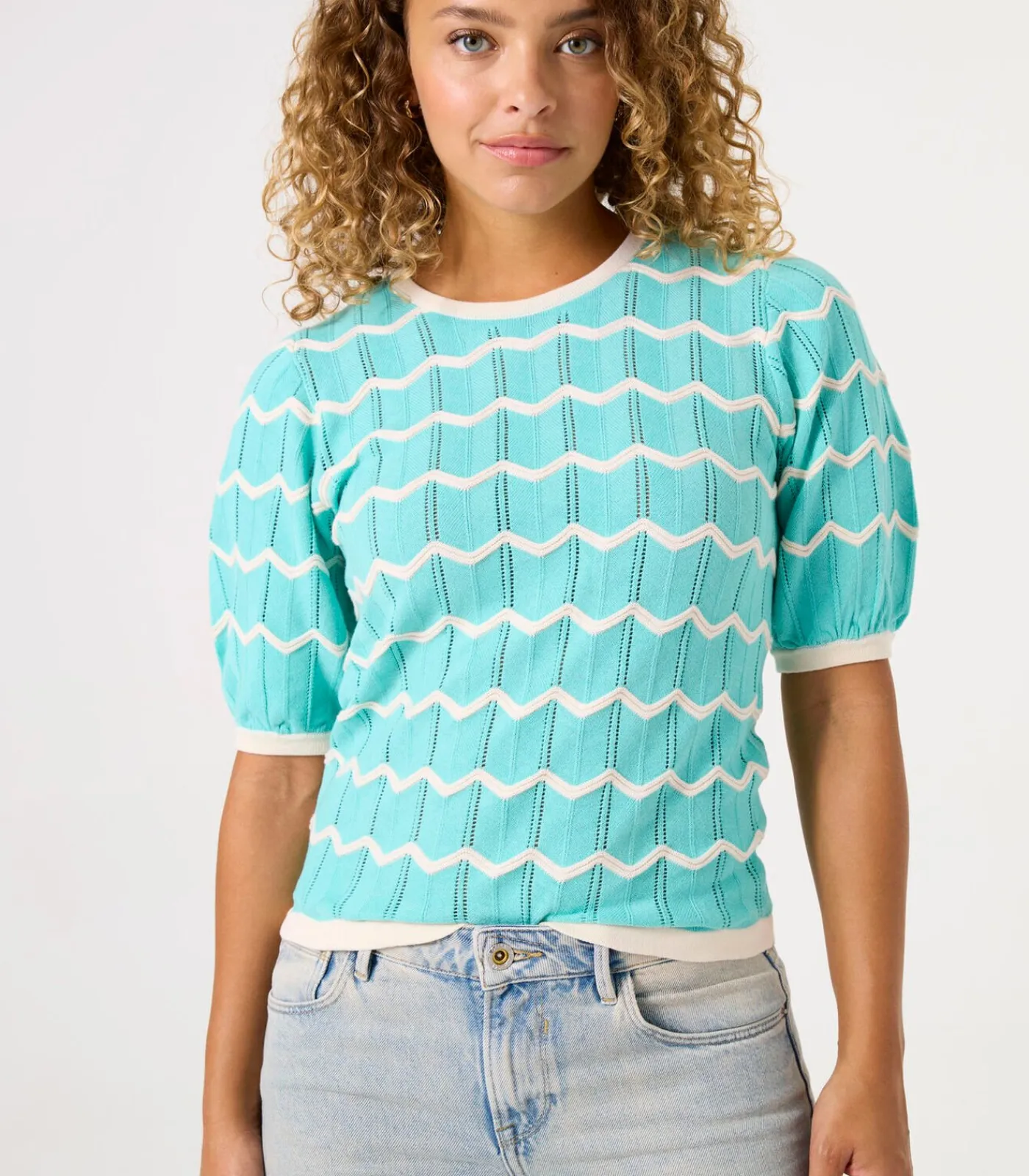 DAMES Garcia Trui met strepen