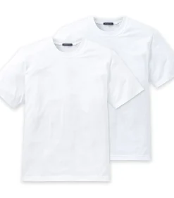 Heren SCHIESSER T-shirt American T-Shirt Set van 2
