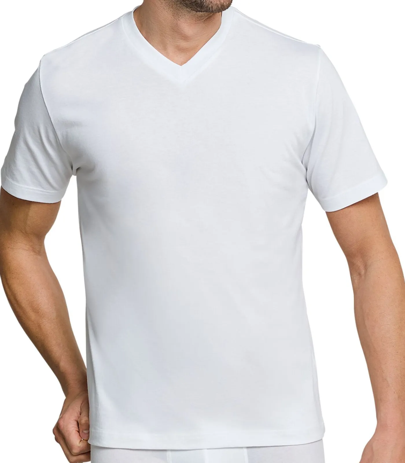 Heren SCHIESSER T-shirt American T-Shirt Set van 2