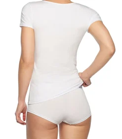 DAMES Bamboo basics T-shirt KATE Set van 2