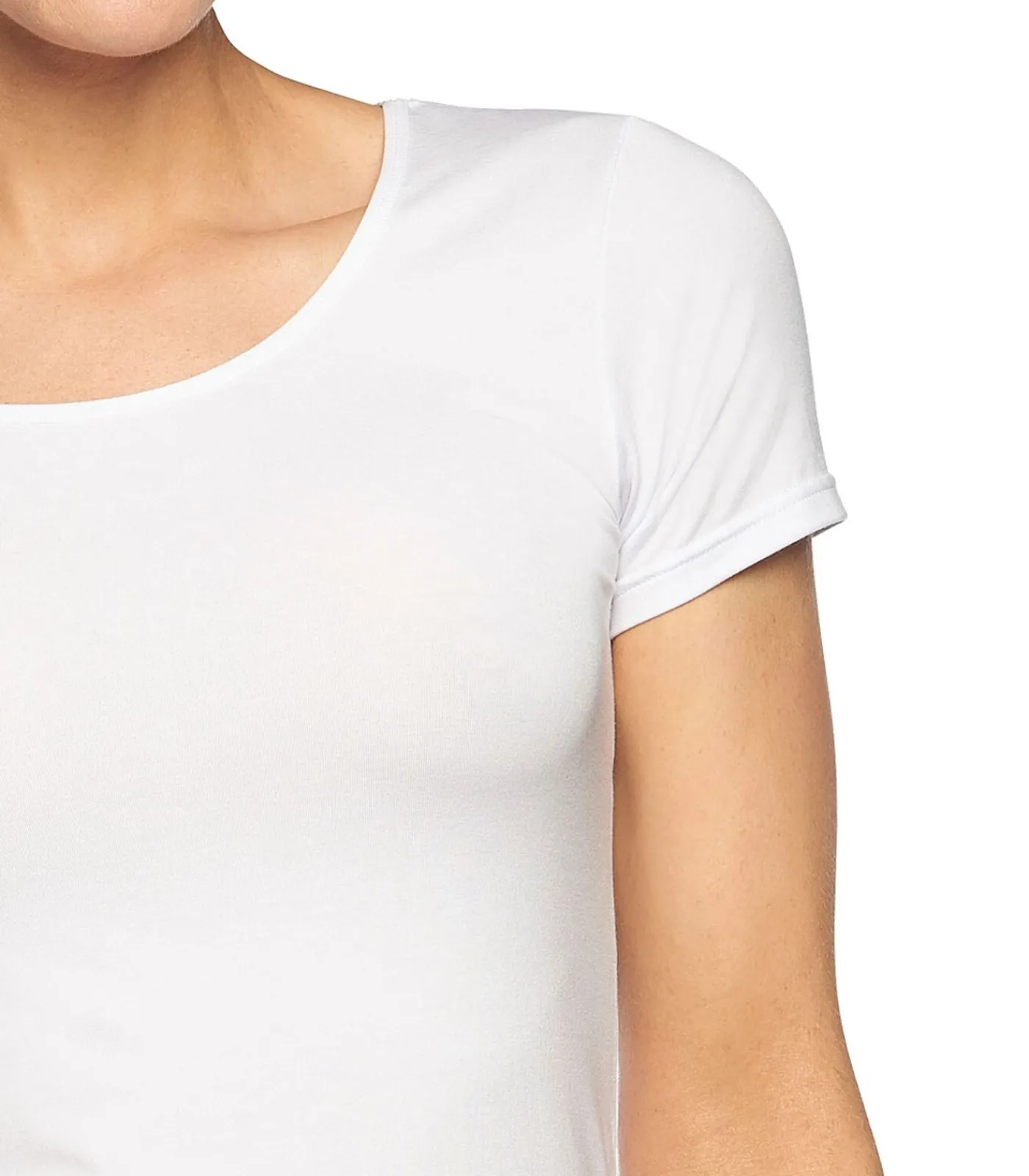 DAMES Bamboo basics T-shirt KATE Set van 2