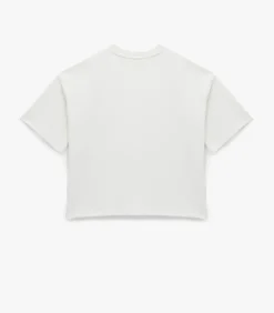 Outlet T-shirt Korte Mouwen Ronde Hals Met Strassdetail DAMES T-Shirts & Tops