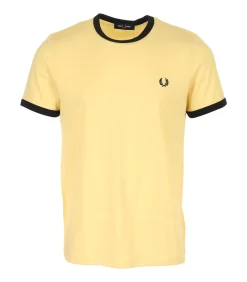 Heren Fred Perry T-shirt Ringer