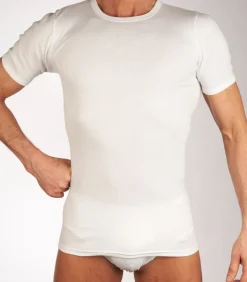 Discount t-shirt ronde hals 2 pack 1-1 rib Heren Tops & Shirts