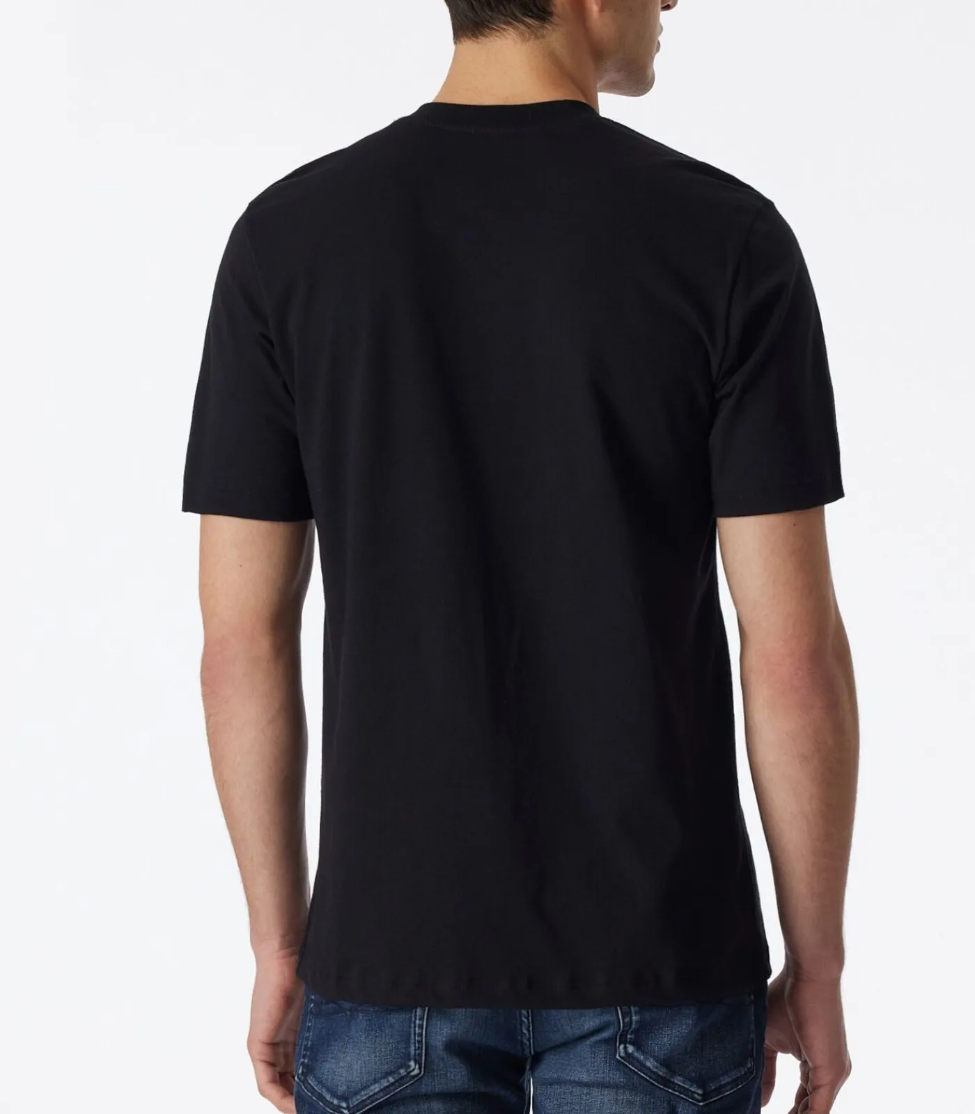 Heren SCHIESSER t-shirt ronde hals 2 pack essentials american shirts