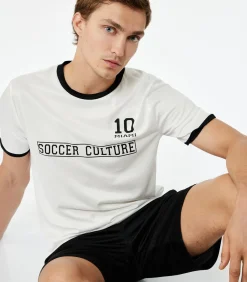 Best T-shirt Ronde Hals Korte Mouwen Bedrukt Heren T-Shirts & Polo's