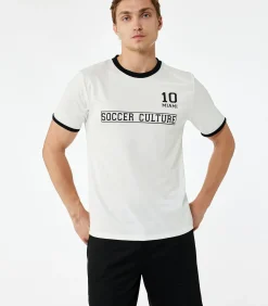 Best T-shirt Ronde Hals Korte Mouwen Bedrukt Heren T-Shirts & Polo's