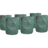 Tuinafvalzakken 12 pcs Groen 66 x 66 x 83.5 cm Polypropyleen Manden En Bakken