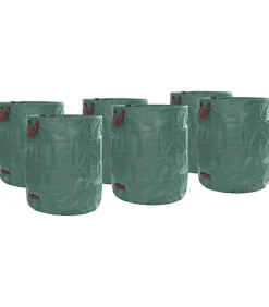 Best Tuinafvalzakken 12 pcs Groen 79 x 79 x 99.5 cm Polypropyleen Manden En Bakken