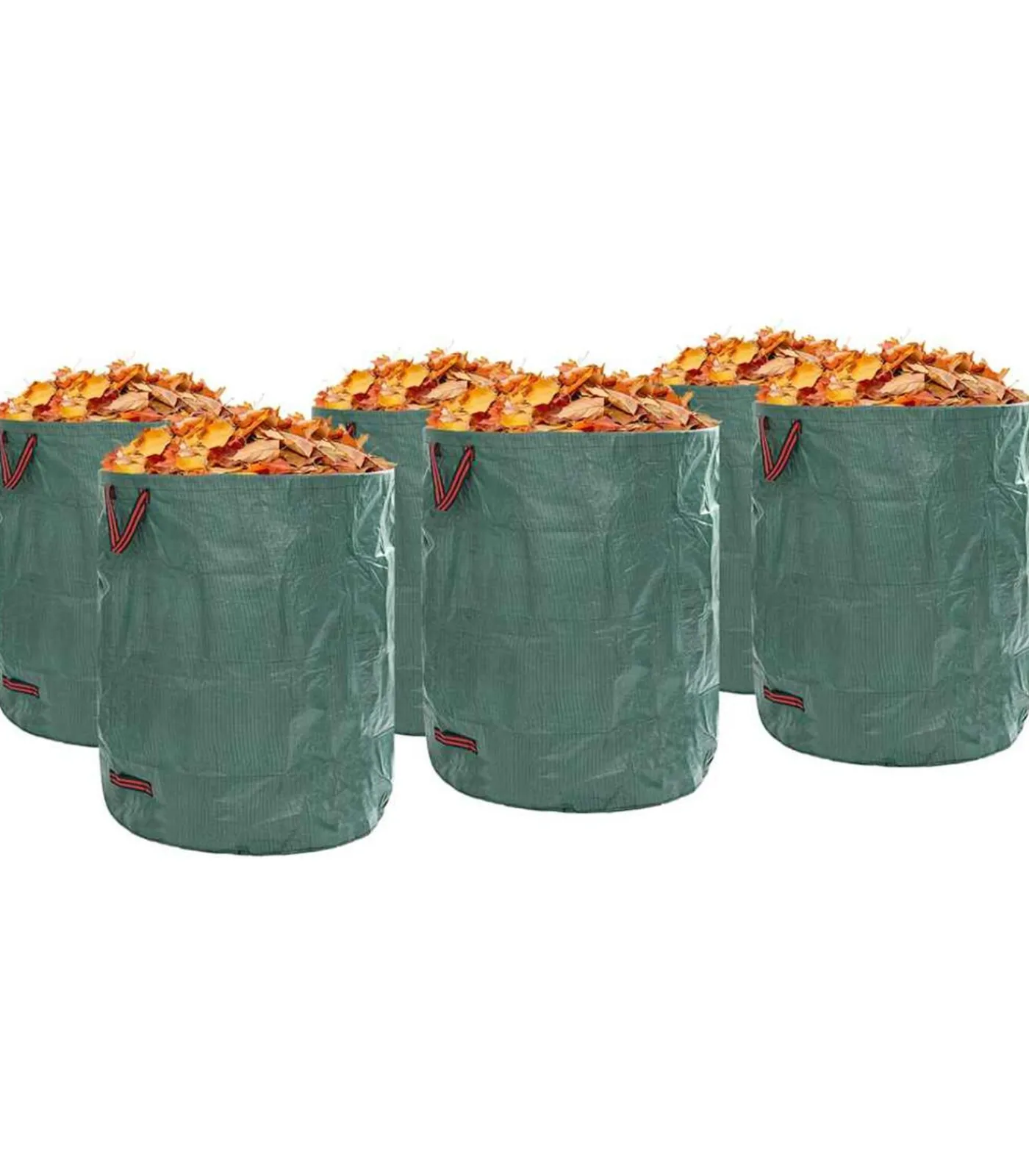 Best Tuinafvalzakken 12 pcs Groen 79 x 79 x 99.5 cm Polypropyleen Manden En Bakken