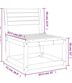 Discount Tuinbank geïmpregneerd grenenhout Tuinmeubelen