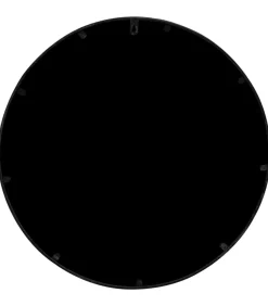 vidaXL Tuinspiegel rond 40x2,5 cm ijzer zwart