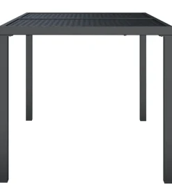 Tuintafel 110x80x72 cm staal antracietkleurig Tuinmeubelen
