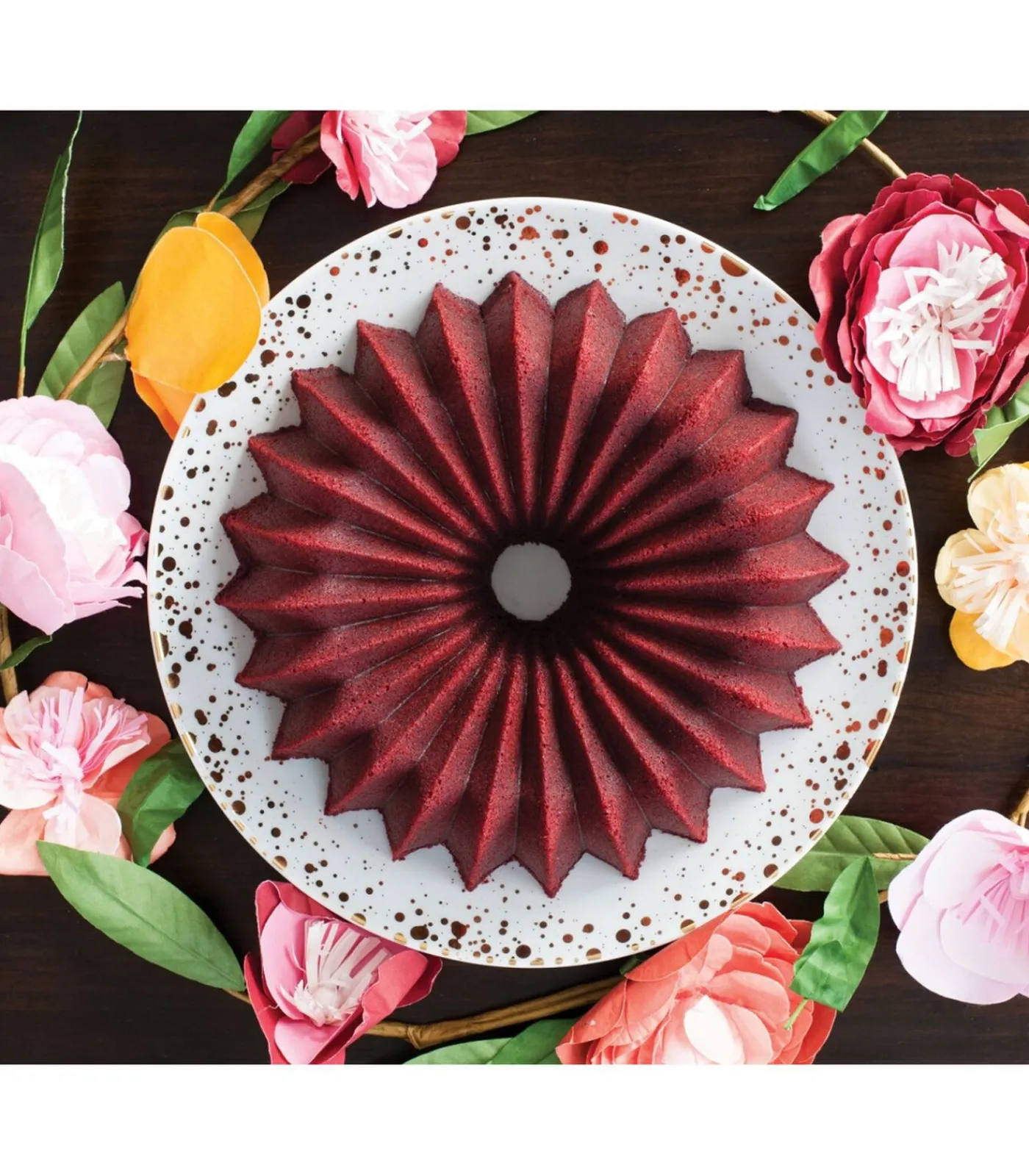 Nordic Ware Tulband Bakvorm Brilliance Bundt Goud ø 26 cm / 2.4 liter