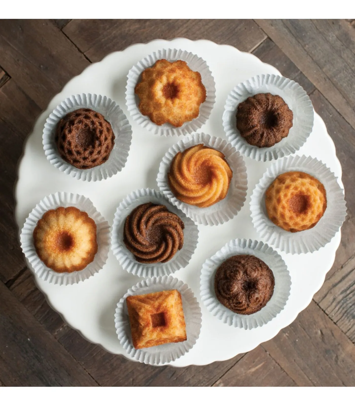 Nordic Ware Tulband Bakvorm Bundt Charms - 12 stuks