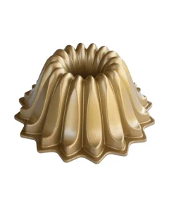 Nordic Ware Tulband Bakvorm Lotus Bundt Goud ø 21 / 1.2 liter