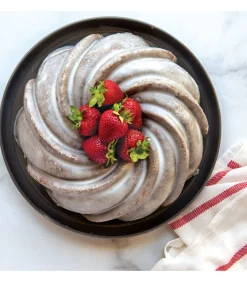 Nordic Ware Tulband Bakvorm Swirl Bundt Goud ø 24 cm / 2.4 liter