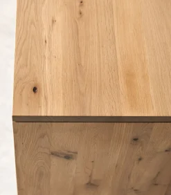 Discount Tv-meubel in massief eikenhout met knoesten 180 Anoa Meubels