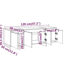 Online Tv-meubel 120x30x40,5 cm bewerkt hout wit Meubels