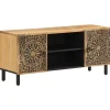Hot Tv-meubel 105x33x46cm massief mangohout Meubels